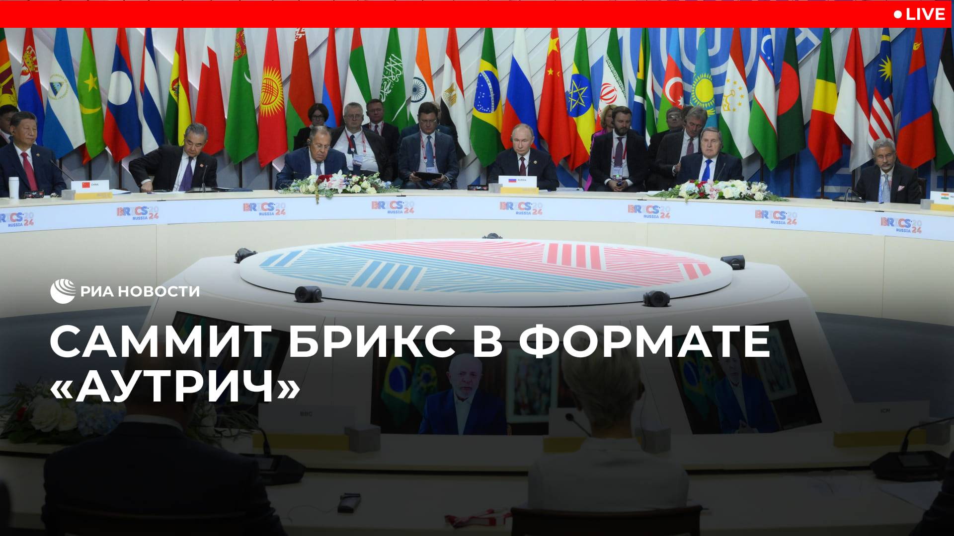 Пленарное заседание саммита БРИКС в формате "аутрич"