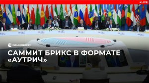 Пленарное заседание саммита БРИКС в формате "аутрич"