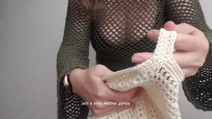 Сумка шопер крючком.