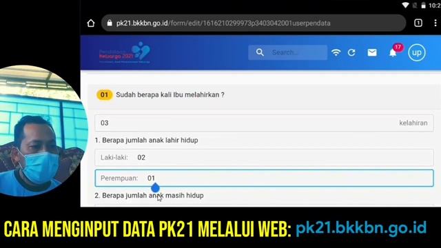 Tutorial Cara Menginput Data PK21 melalui SMARTPHONE (Web: pk21.bkkbn.go.id) смотреть онлайн