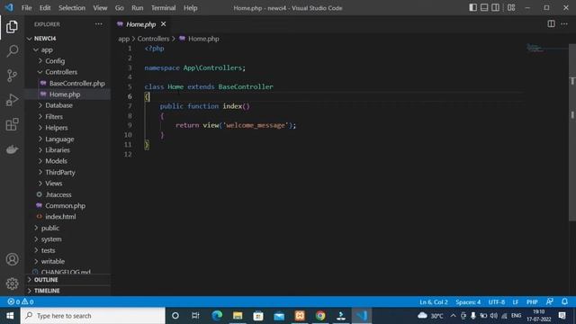 codeigniter 4 Tutorial for Beginners  :- Directory Structure (Part-2) Version:4.2.1