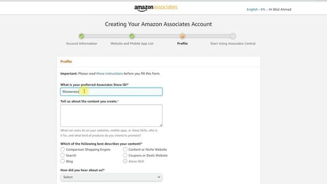 How To Create Amazon Affiliate Account In Pakistan & Earn From Amazon🔥