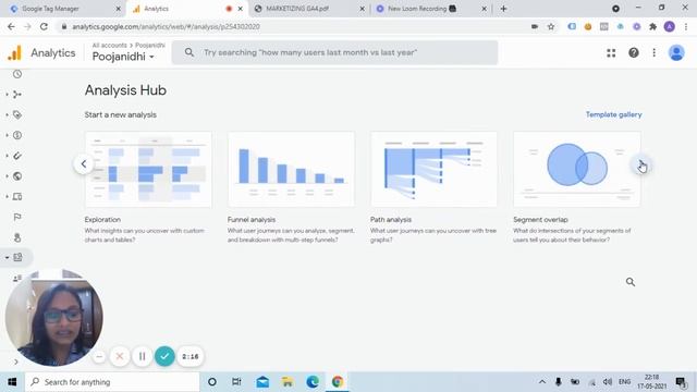 21 GA4 Analysis Hub Overview смотреть онлайн