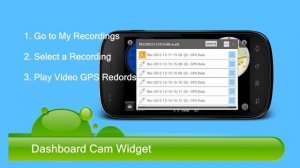 Dashboard Cam Widget (Android App)