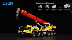 Bouwset Bricks Mobiele kraan CaDA Bricks C61081W