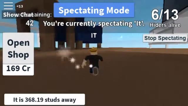 Прятки в ROBLOX меня вода не хочет ловить,почему? Не понятно смотреть онлайн