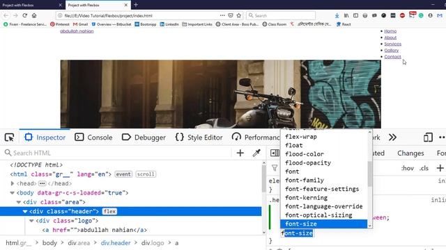 Create a Responsive Website using Flexbox in Bangla | Part 1