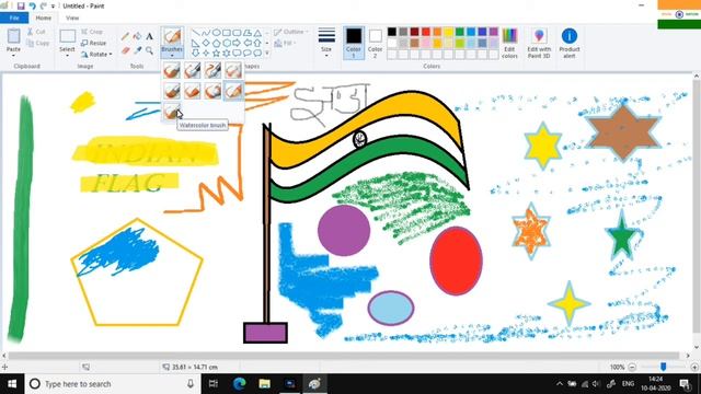 Paint E-Learning in Hindi PART-4