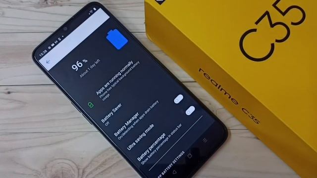 How to Turn ON  OFF Battery Saver in Realme C35