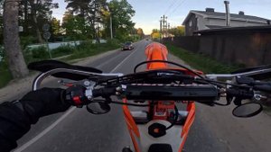 Regulmoto Crosstrec 300 на заднем