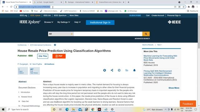 How to Download IEEE Research Papers Free | Sci-hub | Springer | Science Direct | IEEE Journals смотреть онлайн