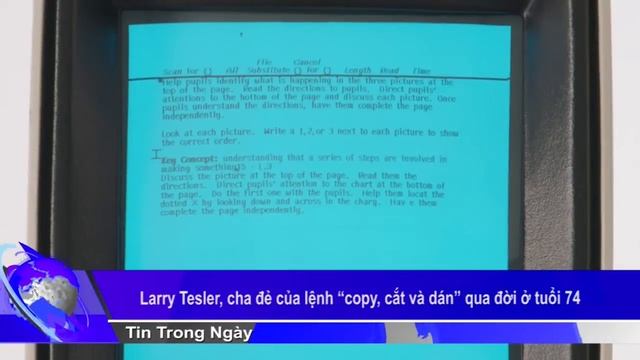 Larry Tesler, cha đẻ của lệnh “copy, cắt và dán” qua đời ở tuổi 74 смотреть онлайн
