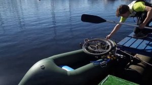 Установка велосипеда на Пакрафт от Time Trial!