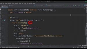 💥 FLUTTER ANDROID ~ 💥 EXTENDED FLOATING ACTION BUTTON ~ 💥 TUTORIAL