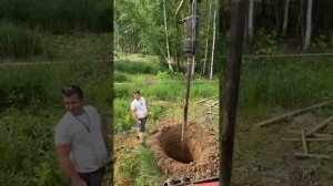Бурение колодцев машиной Андреев Матвей в прямом эфире!