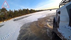 Вездеход провалился под лед! Что делать? ч2