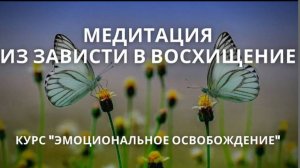 Медитация "Из зависти в восхищение" | Эмоциональное освобождение | Практика сорадования