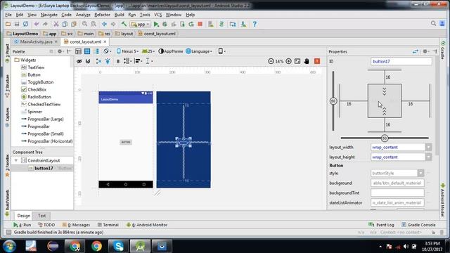Android Layout Tutorials In Hindi, Constraint Layout # 8 смотреть онлайн