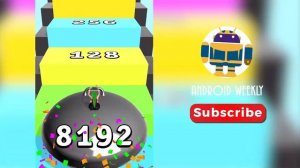 NOOB vs PRO vs HACKER - Yoga Ball Run 2048: Max Level 8192!