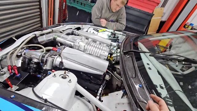 The Jaguar XKR Race car, we move to Thunder Saloons! I start prepping for the 8 into 1 collector!