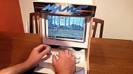 Android arcade cabinet running MAME - home made