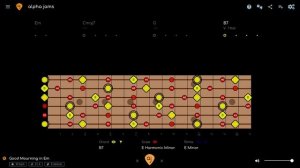 Modern Retro Rock _ Soul Groove _ Guitar Jam Track in E Minor (63 BPM)