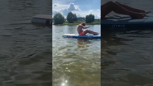 Плещеево озеро. Катаемся на сапах смотреть онлайн