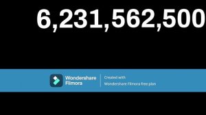 Numbers 0 to 1 trillion with Windows sounds 64x speed