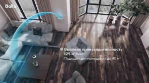 Приточный очиститель воздуха Ballu ONEAIR ASP 100