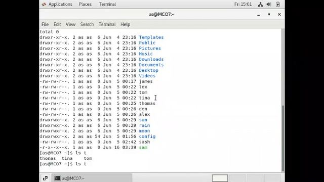 Linux 38 (TAB, Up Arrow and Down Arrow Key in Linux)