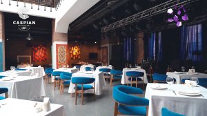 INDOOR TV в ресторане CASPIAN