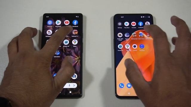 Google Pixel 6 Vs OnePlus 9 SpeedTest And Camera Comparison