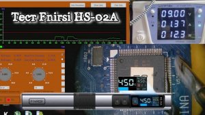 Тестирование паяльника fnirsi HS-02A