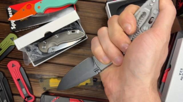 Реплика ножа HINDERER XM-18 AUTO (автомат) в титане - обзор!