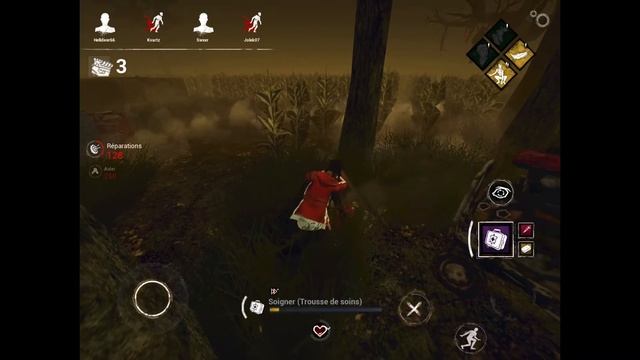 DEAD by DAYLIGHT Mobile (Survivor gameplay) iPad Mini 5(A12 Bionic chip) смотреть онлайн