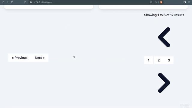 LARAVEL 11 Crash Course for Beginners 2024 _ #16 Pagination