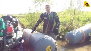 Надувные баллоны на квадроцикл для переправы