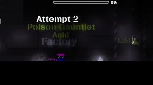 пытаясь пройти раздел удачи 🐞🍀 в геометрия даш