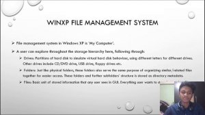 File Management in Windows XP