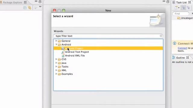 Android Application Development Tutorial   4 creating and Setting up an Android Project