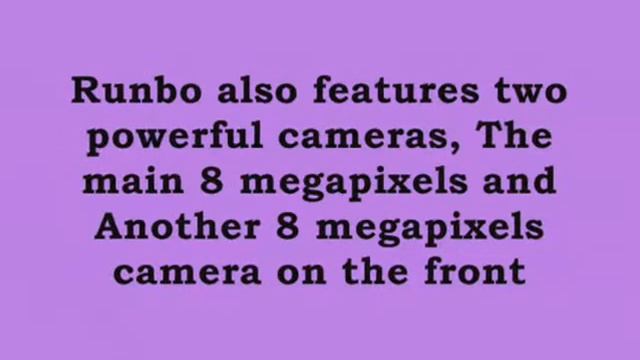 Detailed Information About Runbo Q5S смотреть онлайн