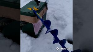 Ловля окуня на мормышку в глухозимье.