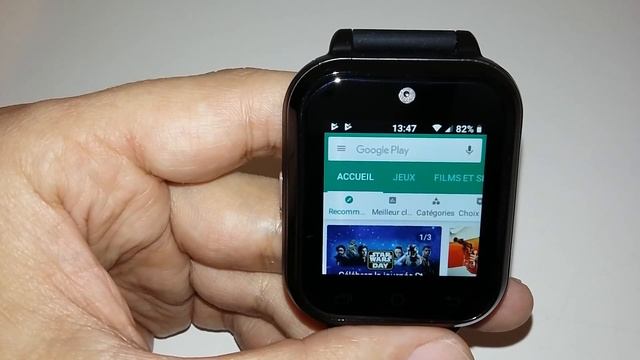 Stock Android On Smartwatch Finow Q1 Pro смотреть онлайн