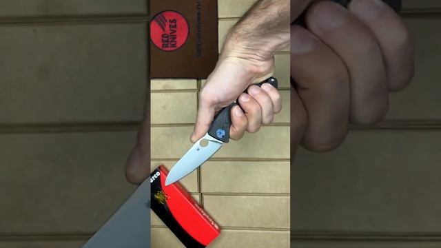 Топовый титановый легковес! Реплика Spyderco Drunken! #ножи