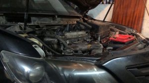 Первый запуск после ремонта Toyota Camry 40