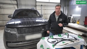 Готовим Range Rover L460 к зиме. Дооснащение Range Rover L460. Дворники с подогревом.