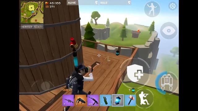 Rocket Royale THE BAZOOKA SAVED MY LIFE 1HP CLUTCH - Android Gameplay 188