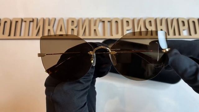 Очки солнцезащитные 0223SA 002 McQ c футляром смотреть онлайн