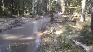 Уазик на заваренных мостах