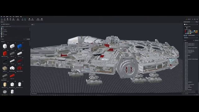 Millennium Falcon 75192 Lego (Brick Studio) смотреть онлайн